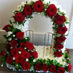 Gates of heaven with rose arch from £110