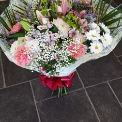 Hand tied bouquets from £30